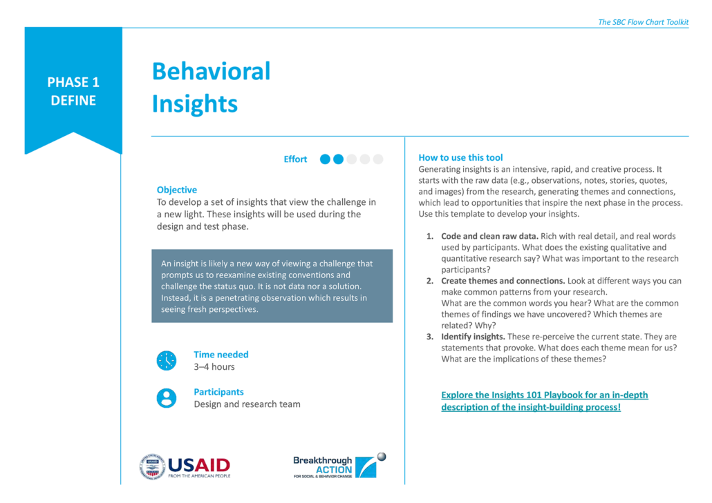 Behavioral Insights Template