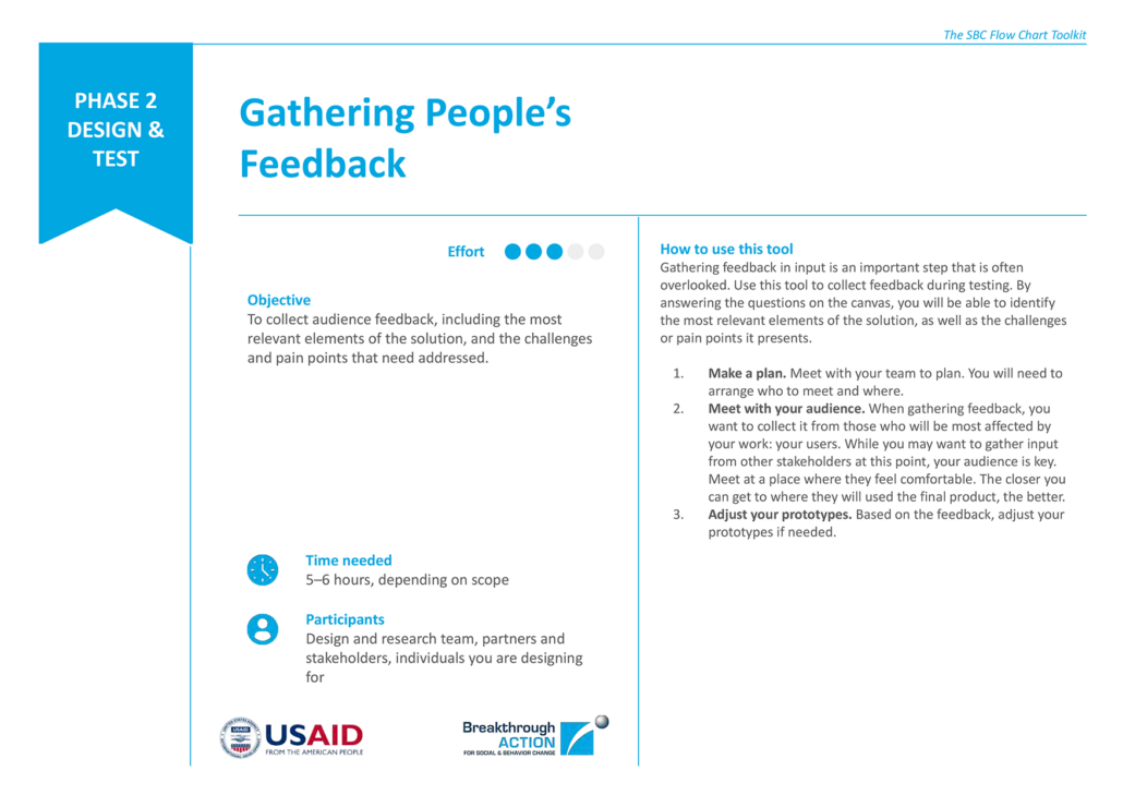 Gathering People's Feedback