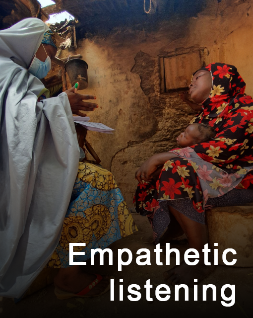 Practicing empathetic listening in Nigeria